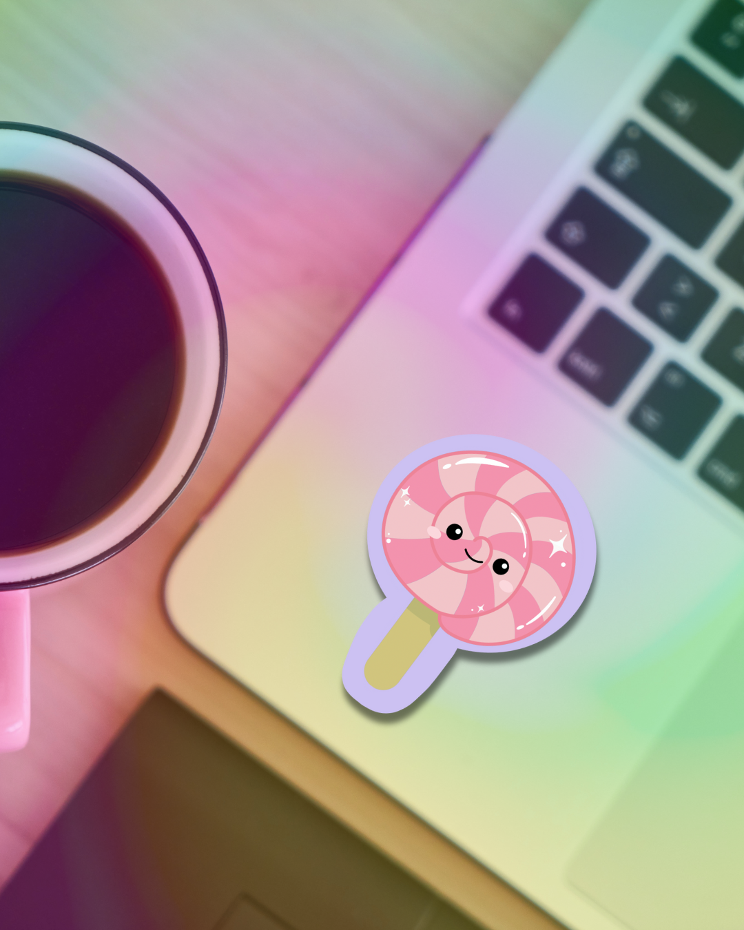 Kawaii Lollipop Vinyl Sticker