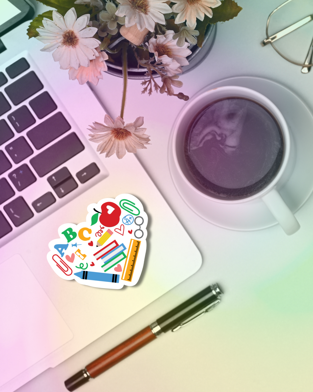 Knowledge Love Vinyl Sticker
