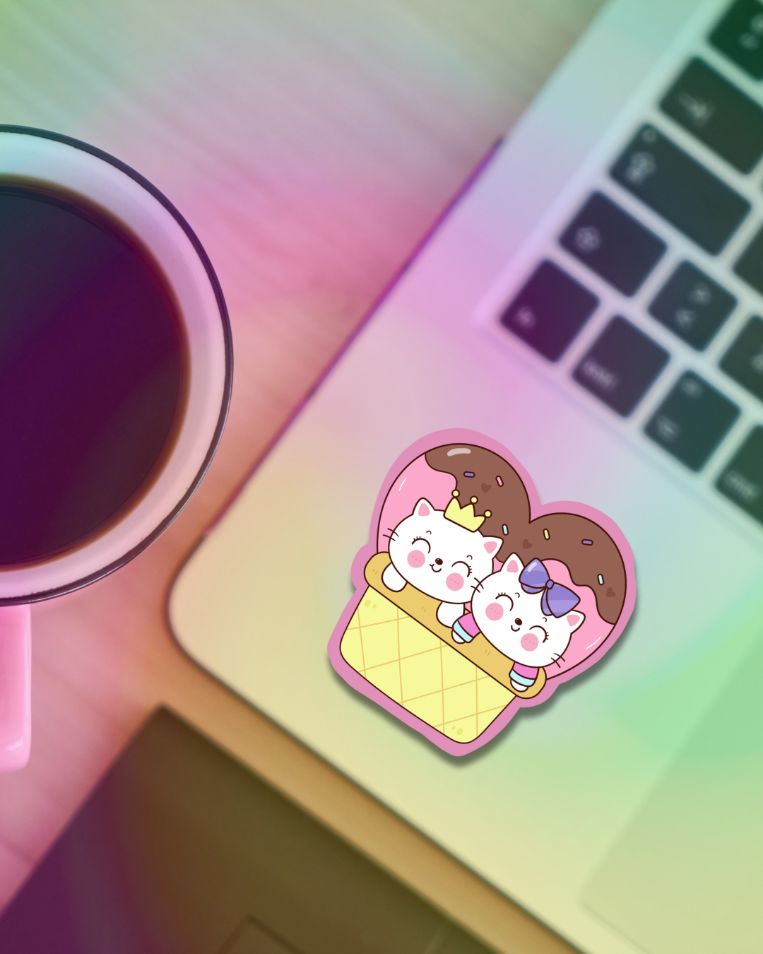 Love Bunch Vinyl Sticker