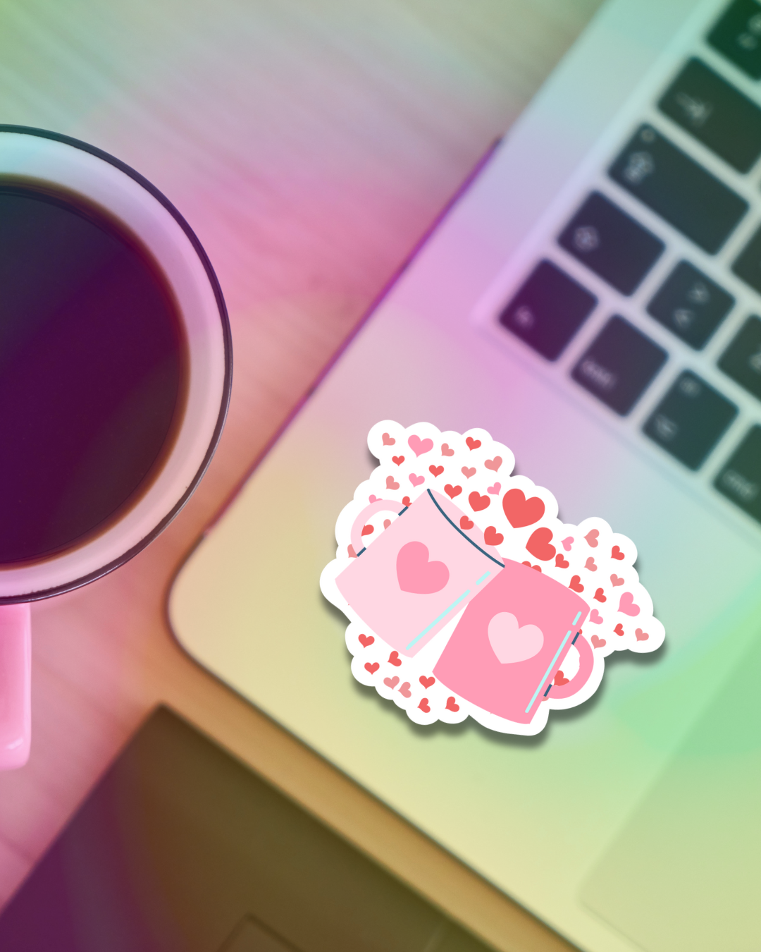 Love Gather Vinyl Sticker