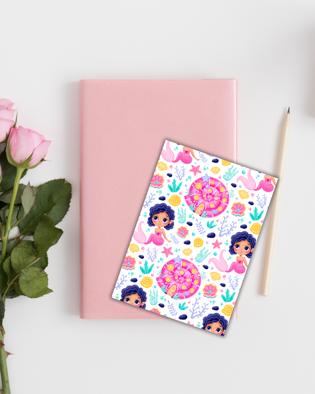 Mermaid Beauty Big Bookmark Handmade Bookish Gift