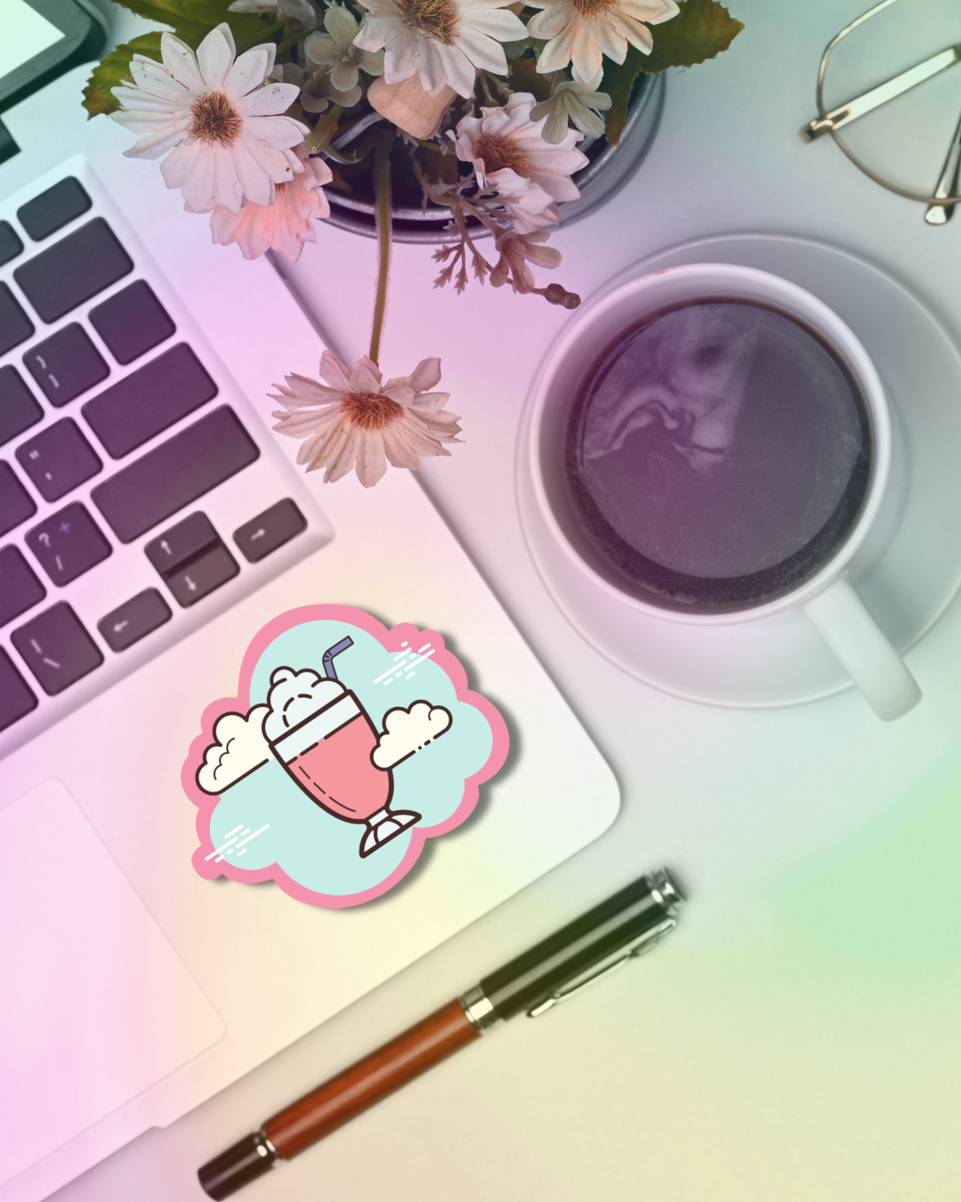 Milkshake Dream Vinyl Sticker