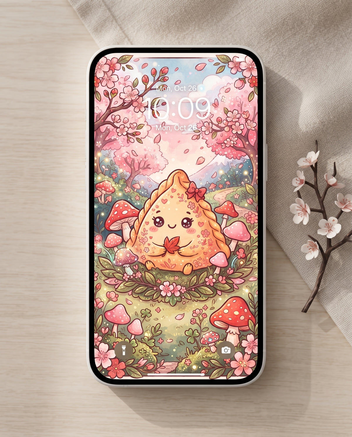 Samosa Meadow Digital Phone Wallpaper