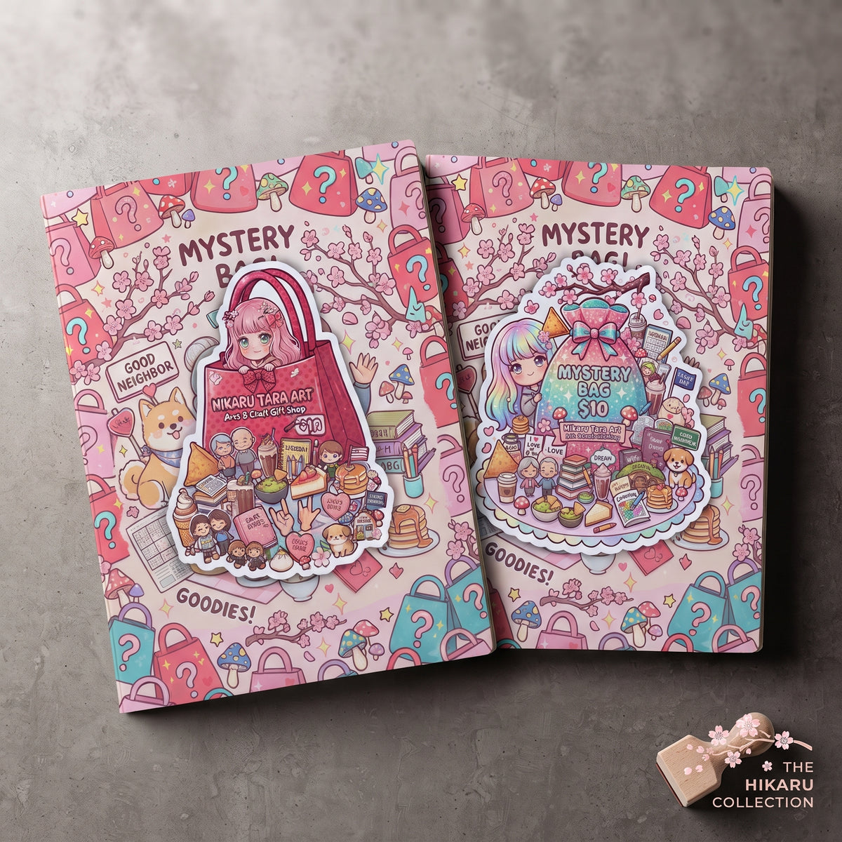 September $10 Oops Mystery Grab Bags Stationery Journaling, Discount Surprise Pack
