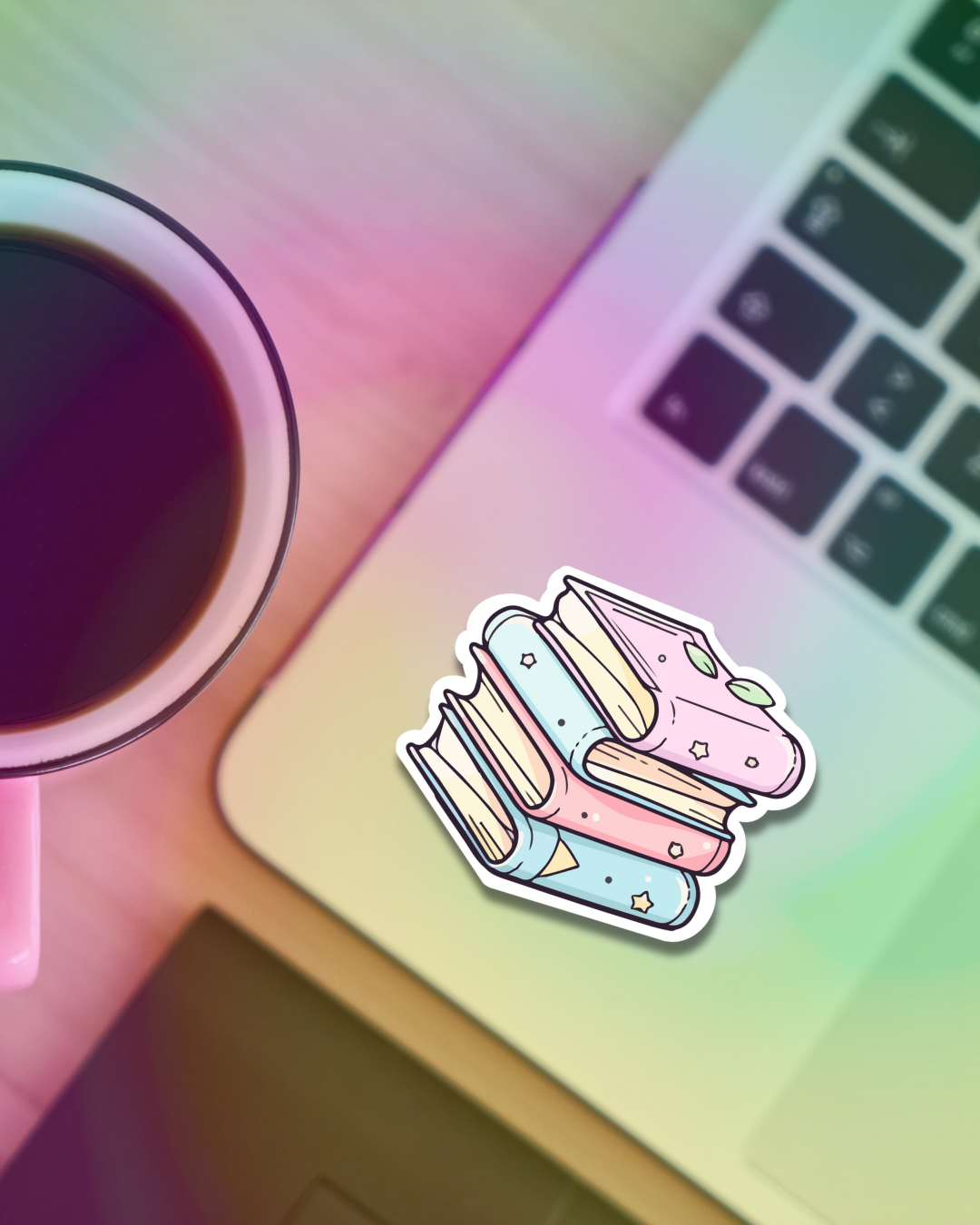 Nature Books Vinyl Sticker