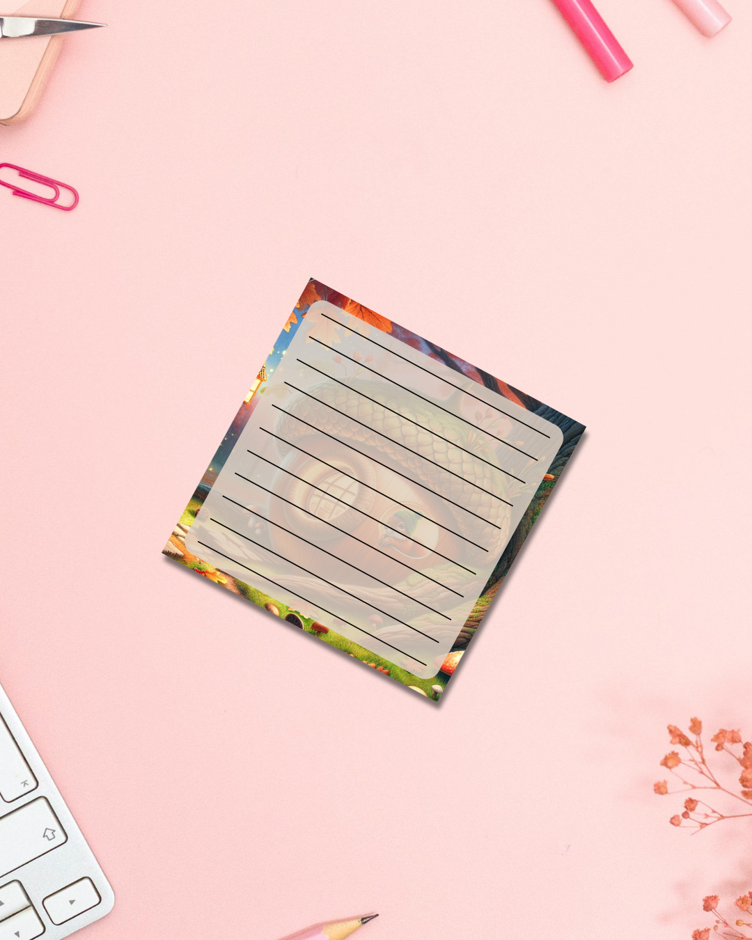 Nut House Notepad Aesthetic Cute Stationery Gift