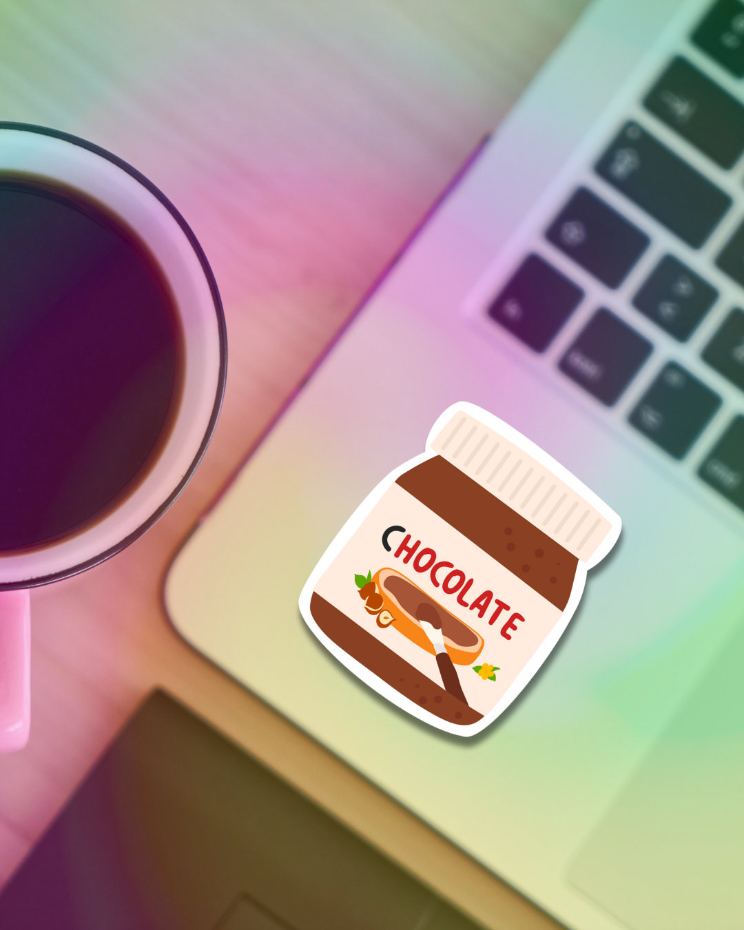 Nutella Jar Vinyl Sticker
