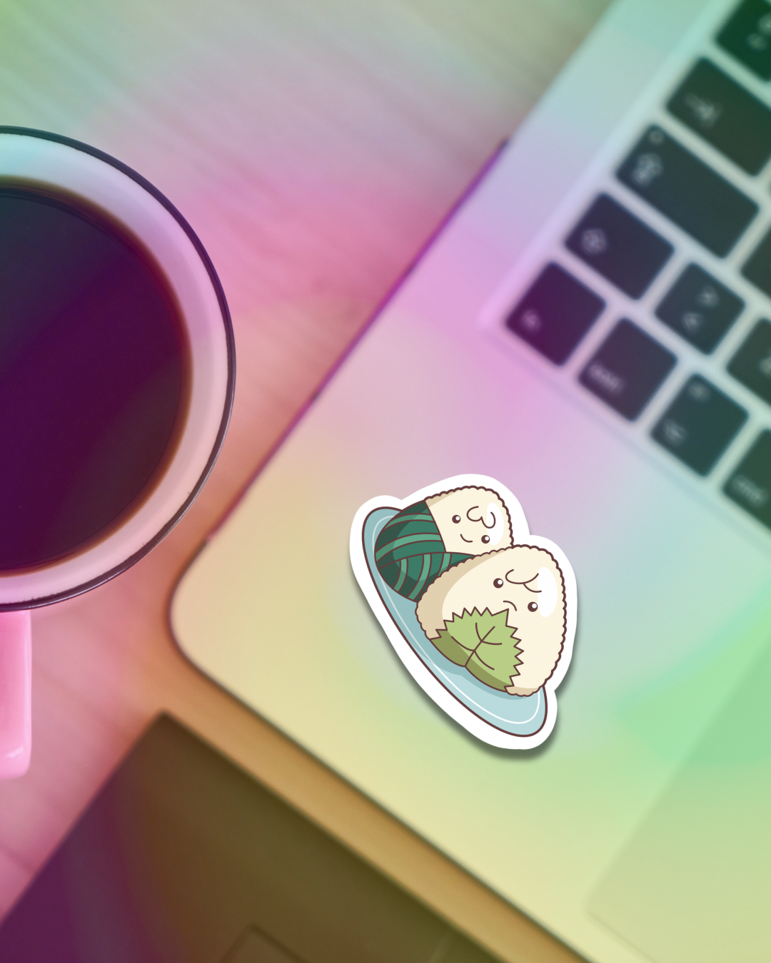 Onigiri Pals Vinyl Sticker