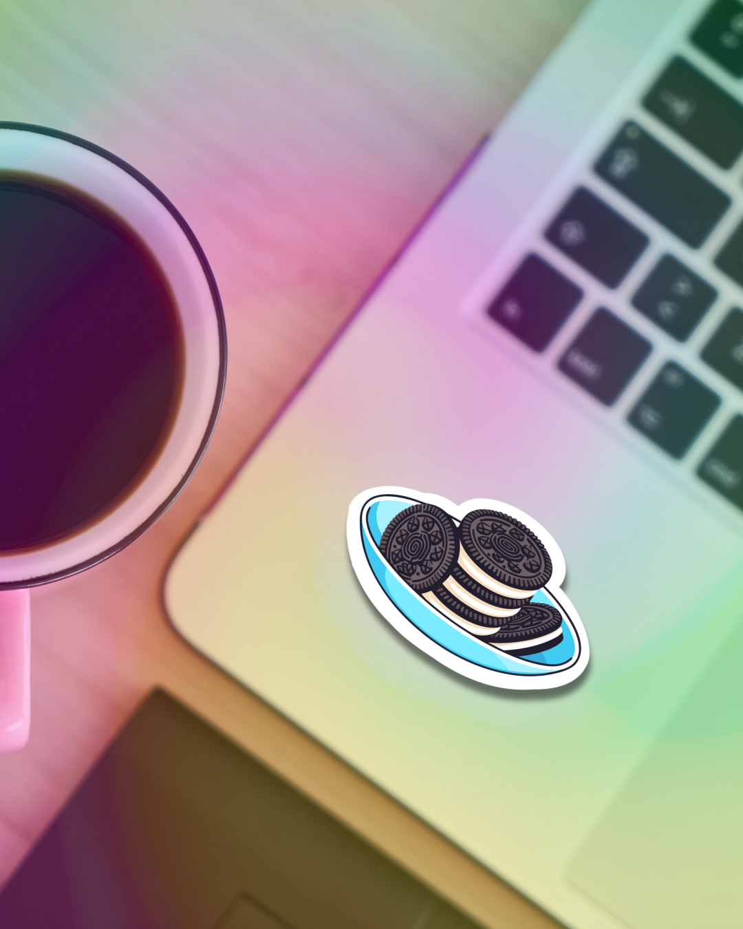 Oreo Bowl Vinyl Sticker
