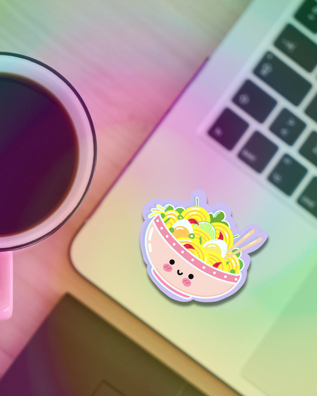 Ramen Bowl Vinyl Sticker