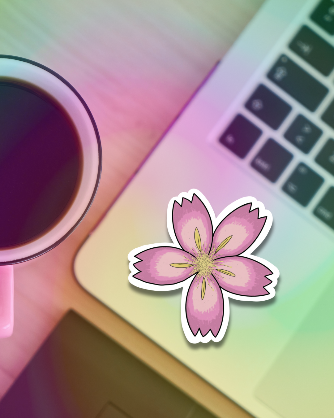Sakura Bliss Vinyl Sticker