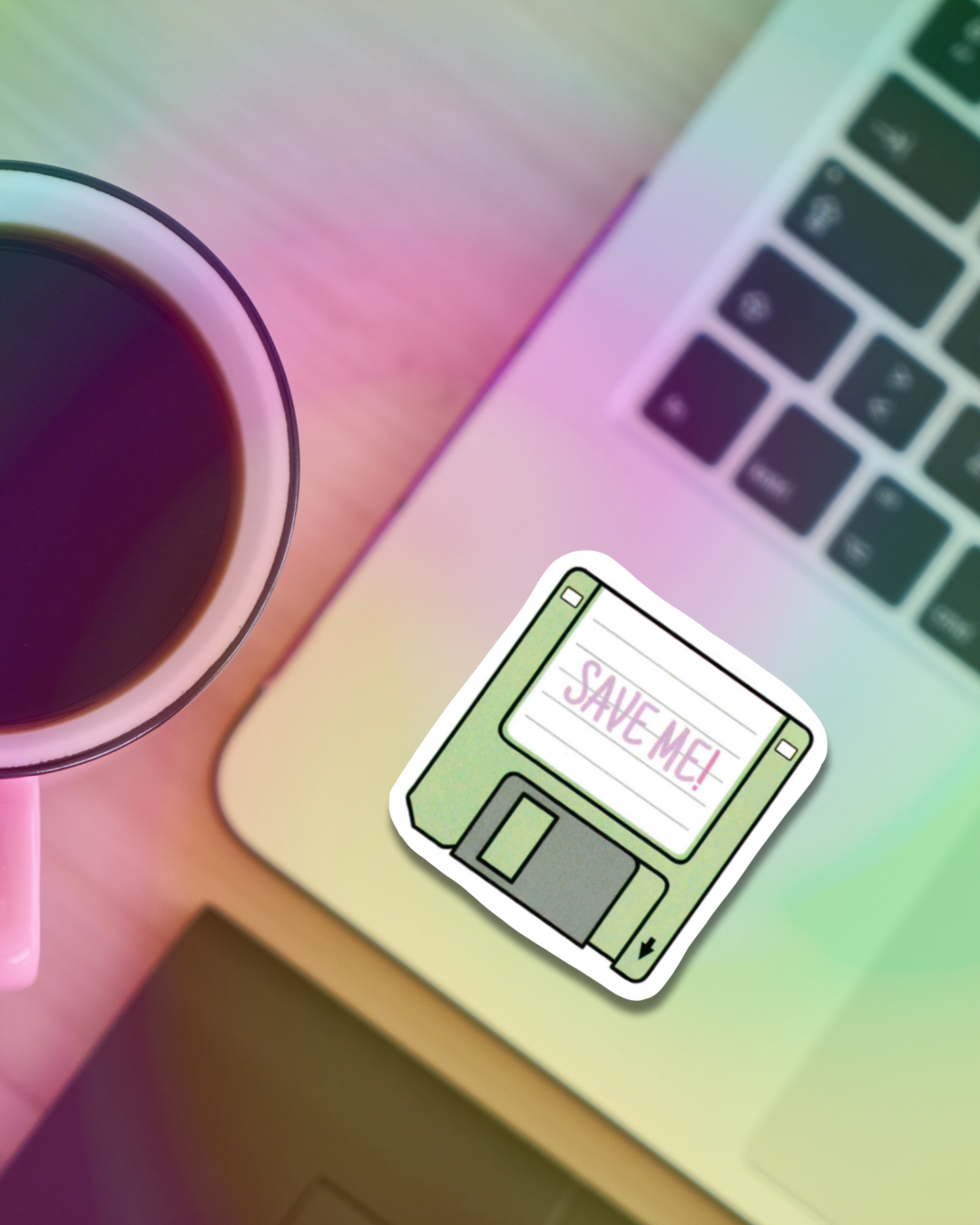 Save Me! Vinyl Sticker
