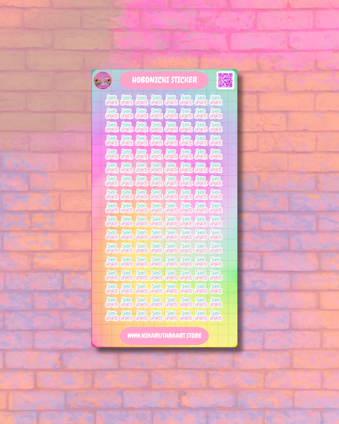 Hobonichi Cousin Shop Update Sticker Sheet