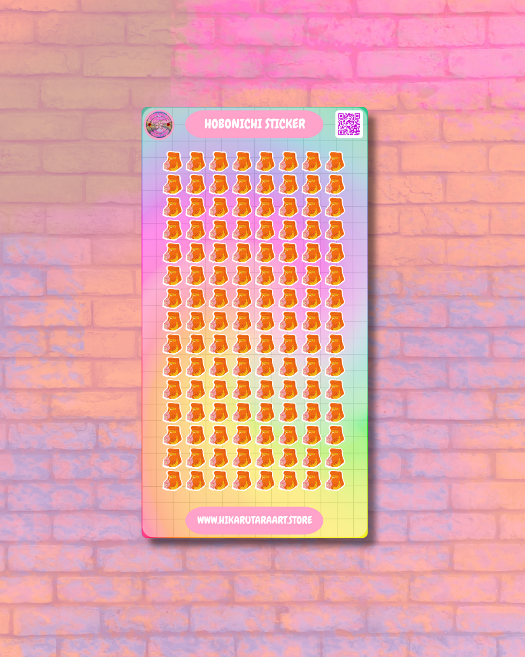 Hobonichi Cousin Snack Tab Sticker Sheet