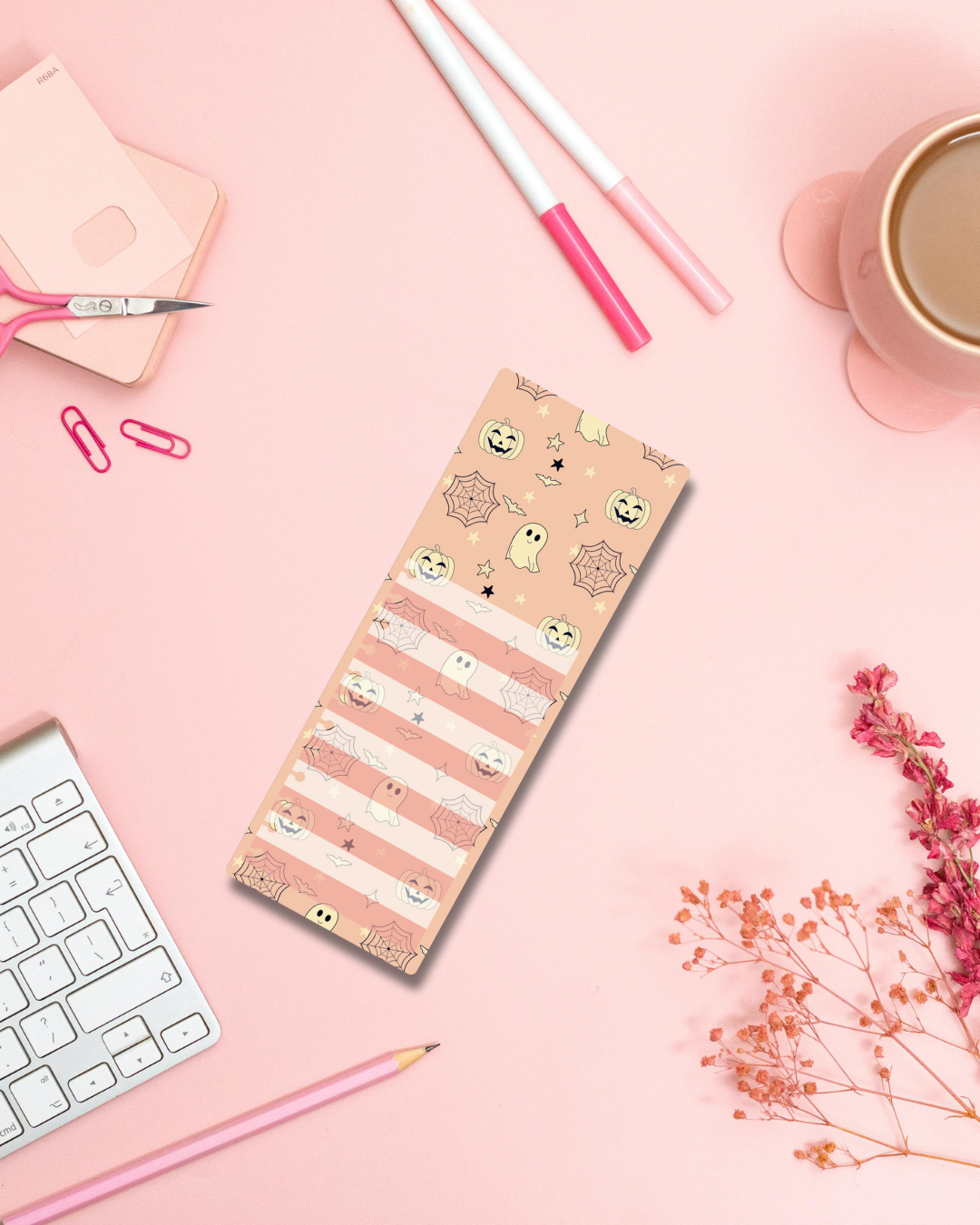 Spooky Autumn Notepad Aesthetic Cute Stationery Gift