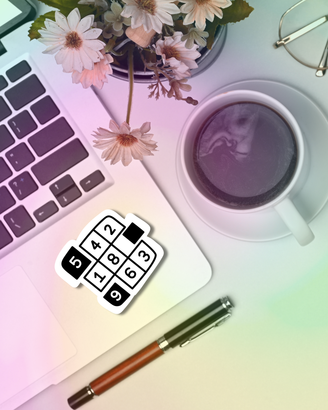 Sudoku Win Vinyl Sticker