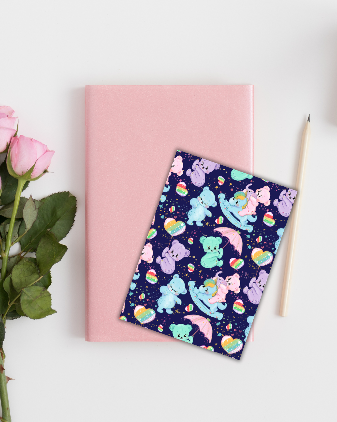 Sugar Bears Big Bookmark Handmade Bookish Gift