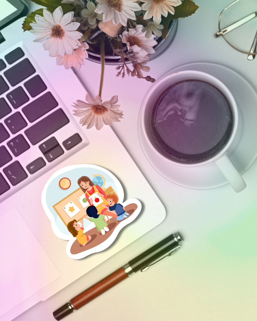 Teacher Class Vinyl Sticker