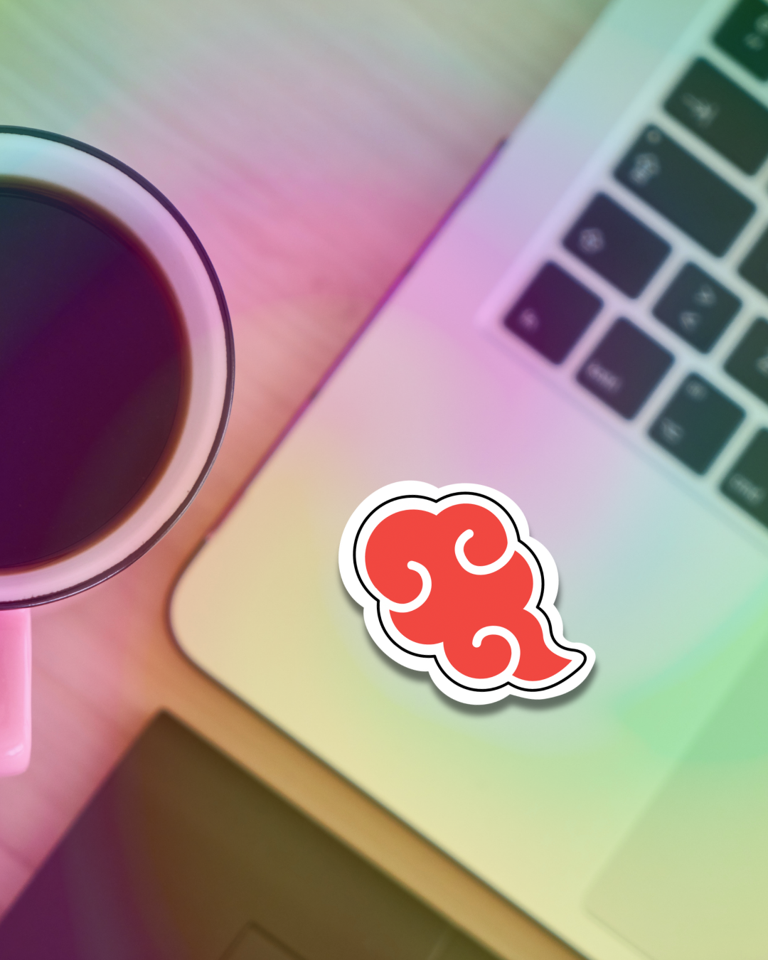Ushiha Cloud Vinyl Sticker