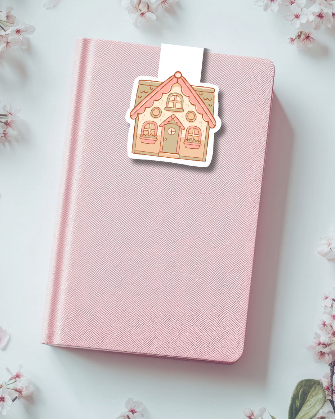Warm House Magnetic Bookmark Handmade Bookish Gift