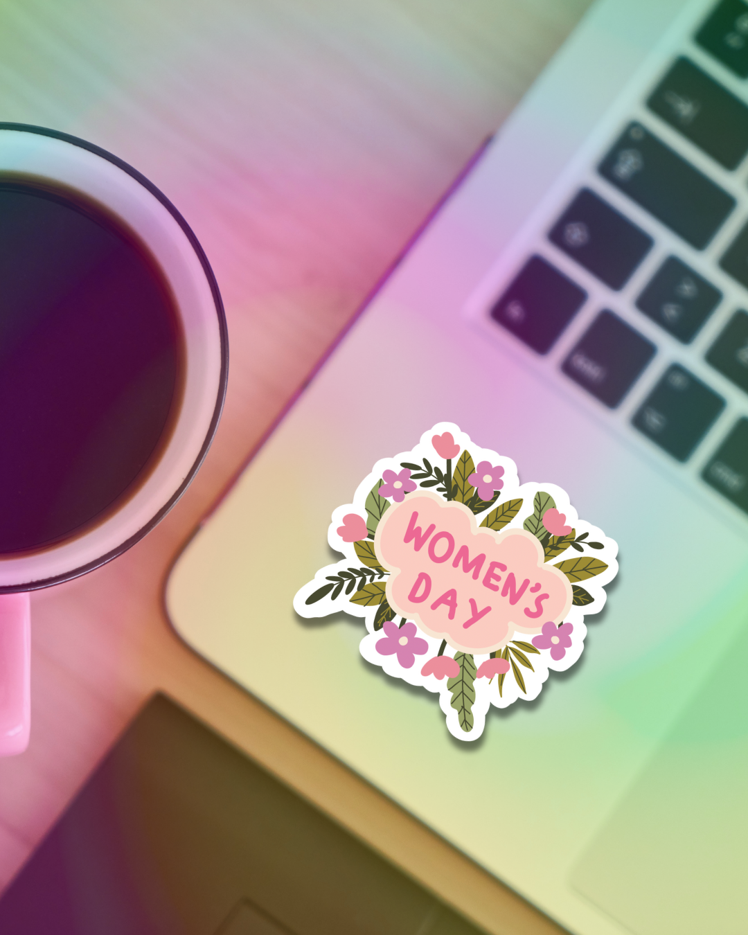 Women's Day Vinyl Sticker