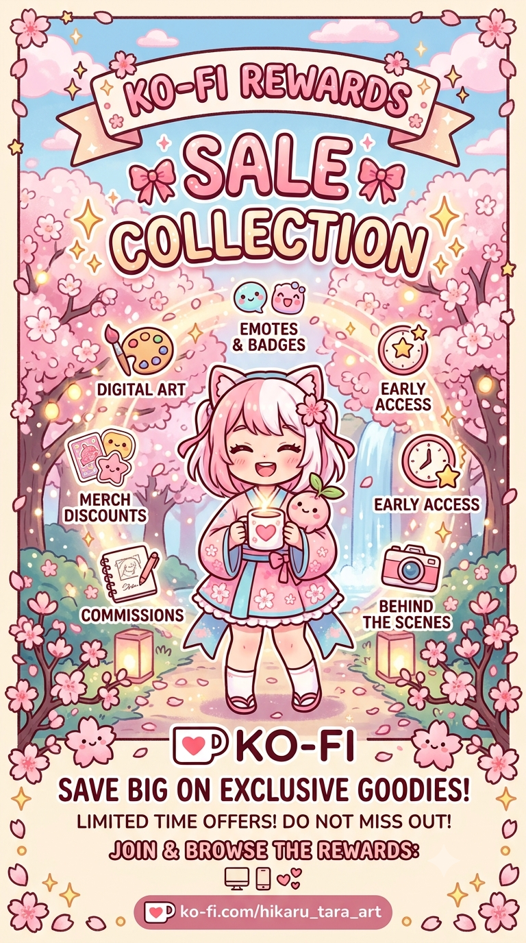 Ko-Fi Rewards Sale