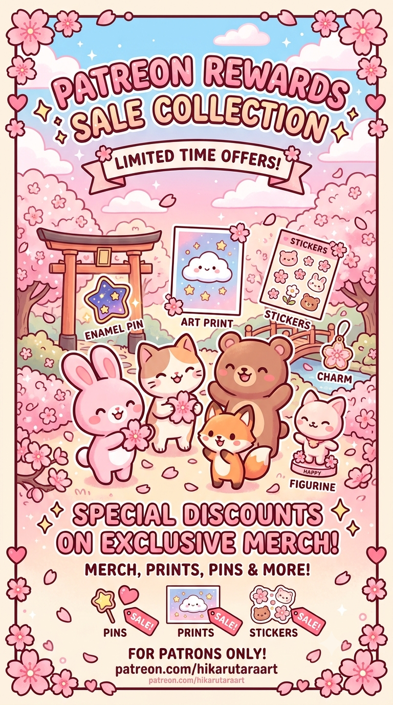 Patreon Rewards Sale