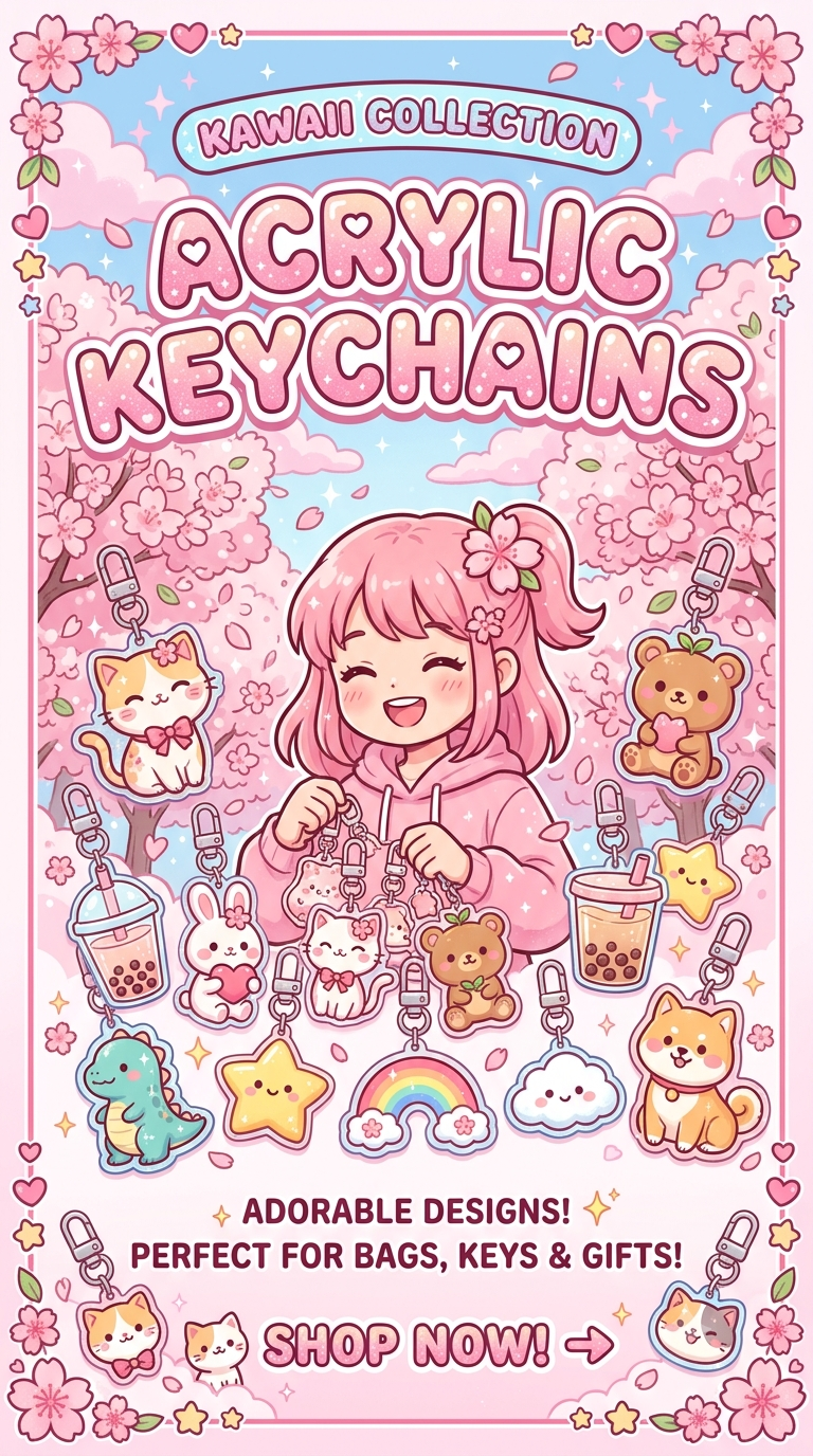 Acrylic Keychain