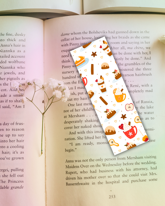 Cozy Vibes Bookmark Handmade Bookish Gift