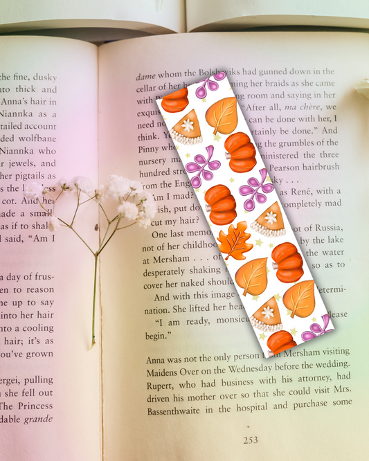 Cozy Treats Bookmark Handmade Bookish Gift