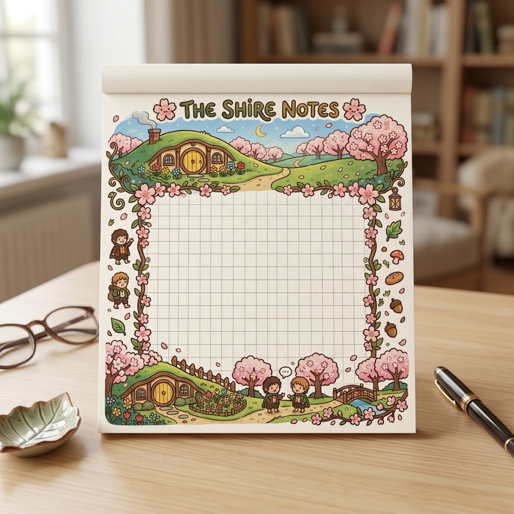 The Shire Notes Notepad