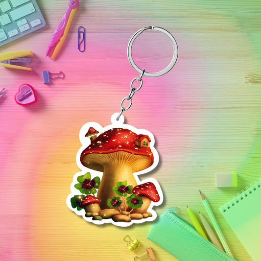 Fungi Acrylic Keychain