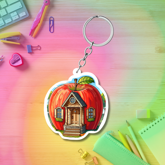 Apple Home Acrylic Keychain