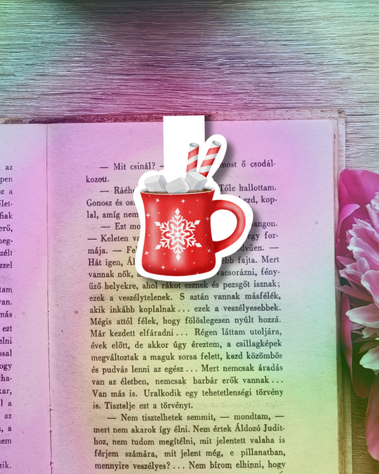 Festive Choco Magnetic Bookmark Handmade Bookish Gift
