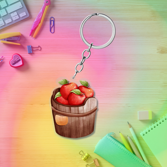 Apple Bunch Acrylic Keychain