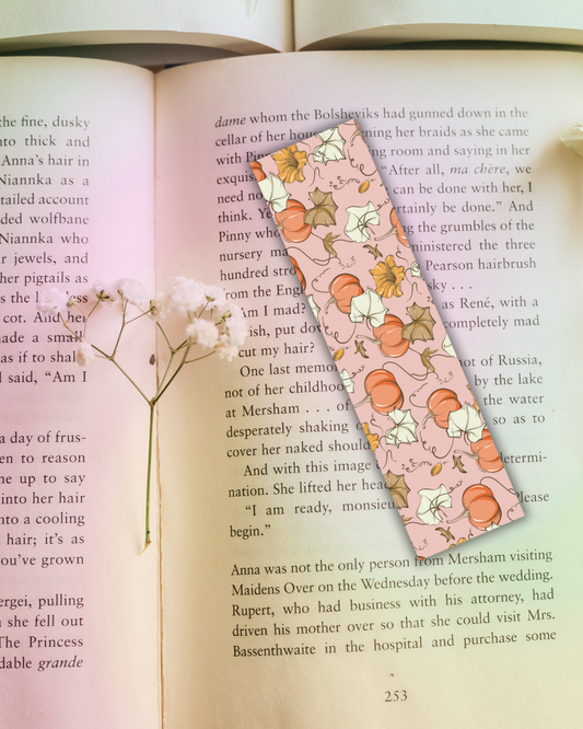 Autumn Bliss Bookmark Handmade Bookish Gift