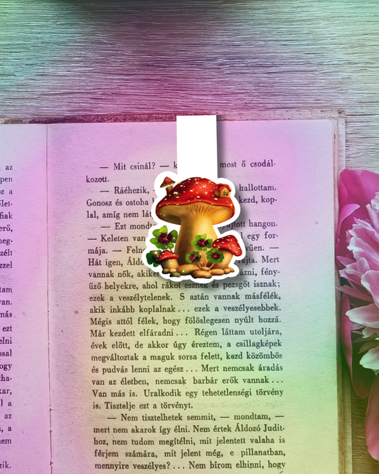 Fungi Magnetic Bookmark Handmade Bookish Gift
