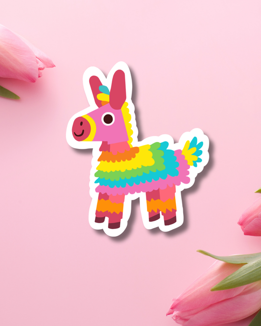 5 de Mayo Lama Vinyl Sticker