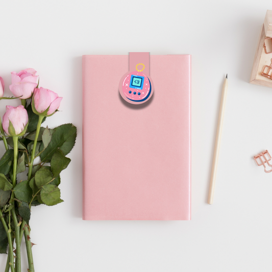 Tamagotchi Number Magnetic Bookmark Handmade Bookish Gift image 0