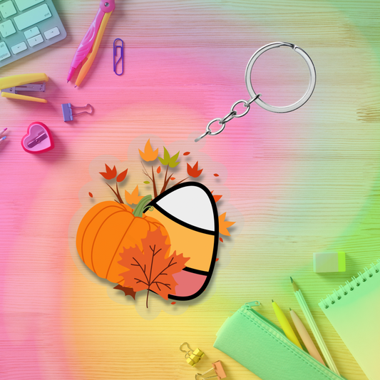 Fall Vibes Acrylic Keychain