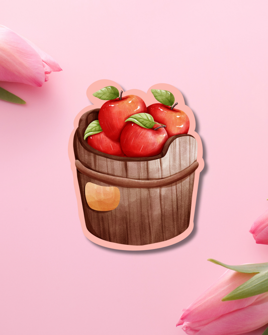 Apple Bunch Vinyl Sticker