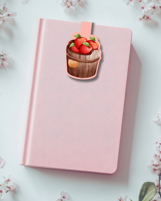 Apple Bunch Magnetic Bookmark Handmade Bookish Gift