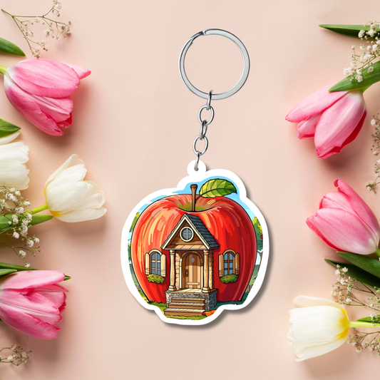 Apple Home Acrylic Keychain