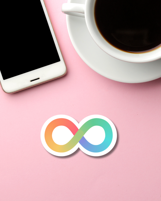 Autism Infinite Mini Vinyl Sticker