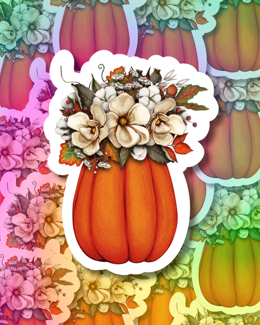 Autumn Bouquet Vinyl Sticker