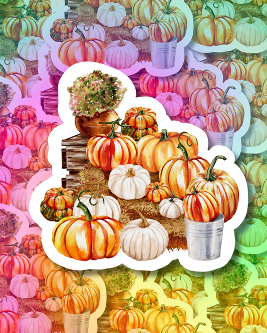 Autumn Bunch Vinyl Sticker