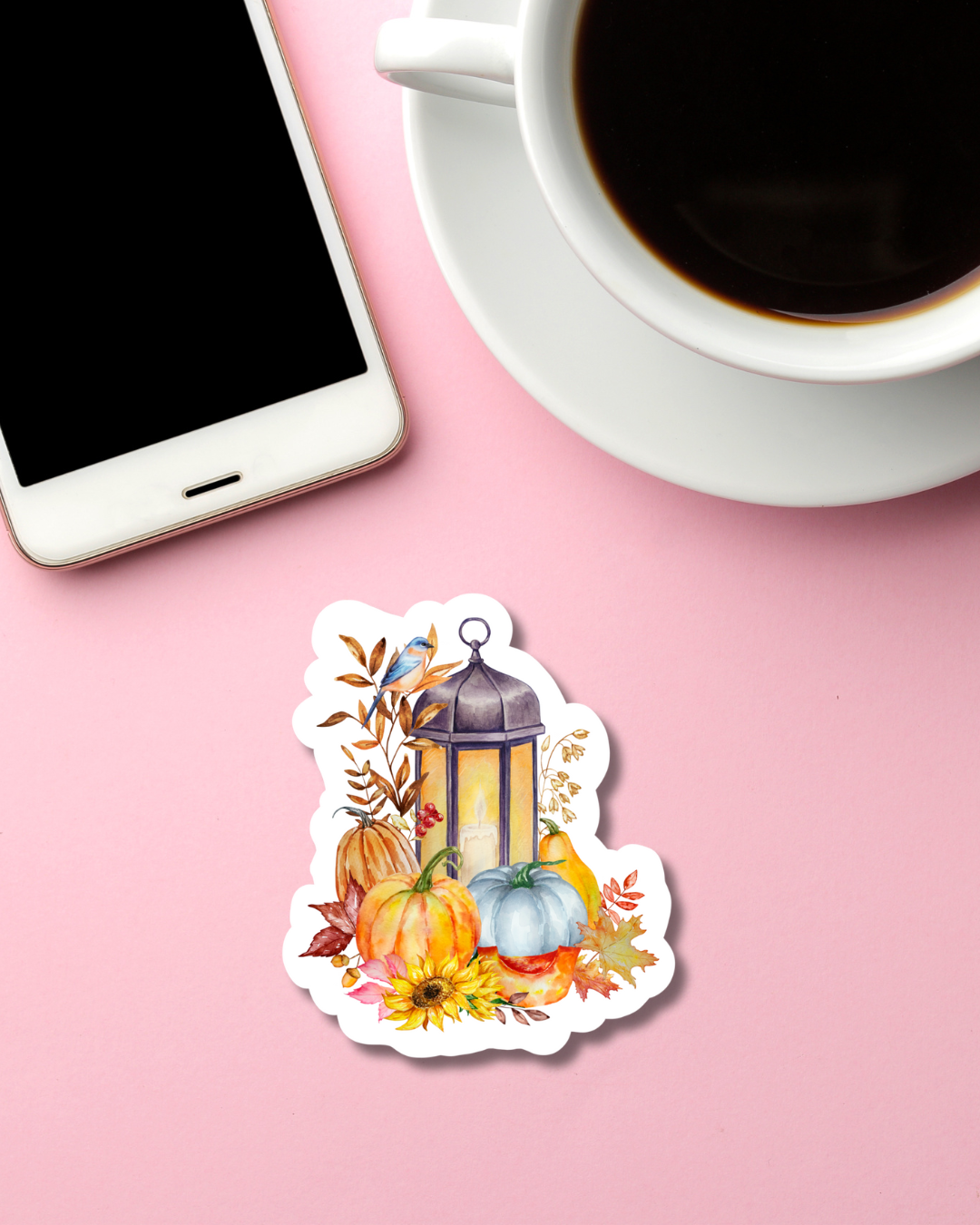 Autumn Light Mini Vinyl Sticker