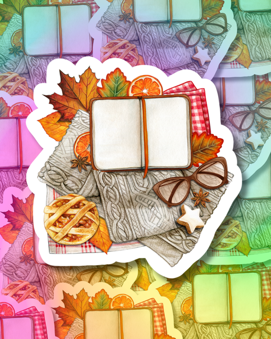 Autumn Study Vinyl Sticker
