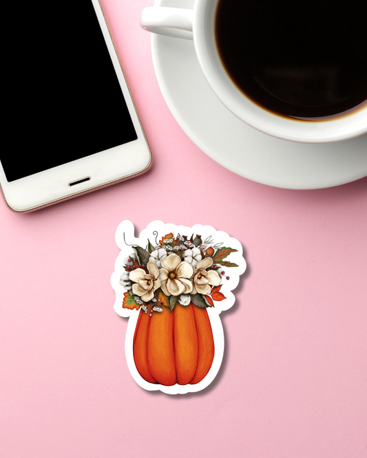 Autumn Bouquet Mini Vinyl Sticker