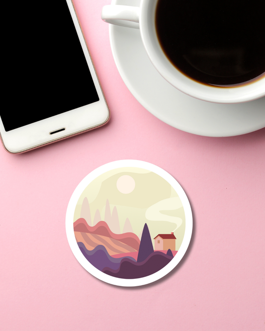 Autumn Home Mini Vinyl Sticker